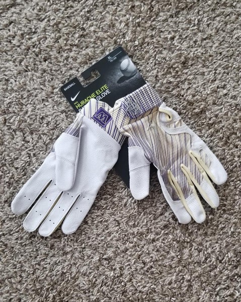 University of Washington Nike Hurache Elite Batting Gloves