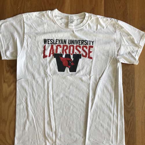 Wesleyan Lacrosse Team Issued Cotton Tee