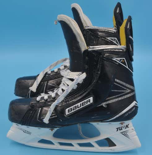 San Jose Sharks Meier Bauer Supreme 1s 1X Hockey Skates Senior Pro Stock Size 10