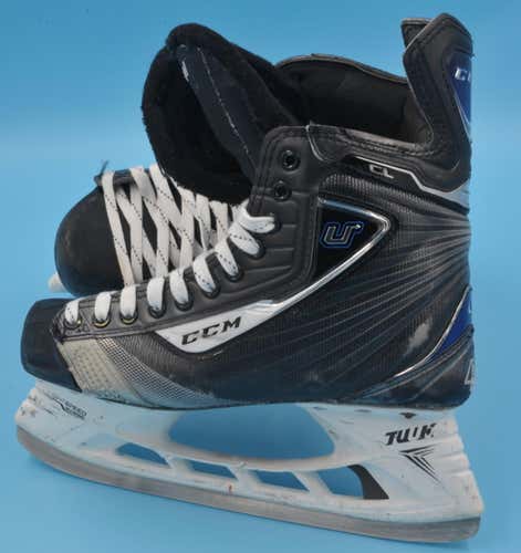 San Jose Sharks Joel Ward CCM Hockey Skates Senior Pro Stock Size 8
