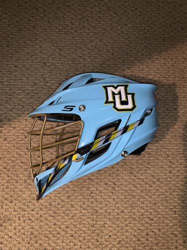 Marquette Game Worn S Helmet