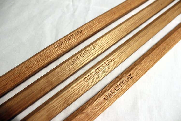 Oak City Lax 60" Defensive Wooden Shaft