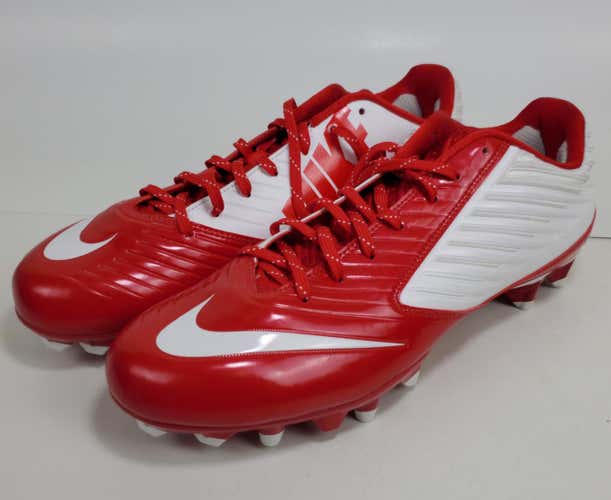 New Nike VAPOR Speed (US Size 13.5) RED/White Football Cleats