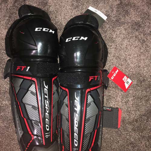 New Jetspeed FT1 Shin Pads Senior Medium