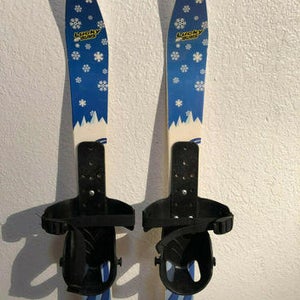 Lucky Bums Kids Jr. Junior Boys Girls Youth Beginner Cross Country Skis 65 cm.