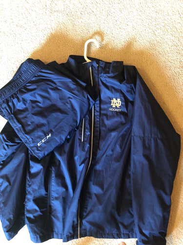 CCM Notre Dame Hockey Tracksuit