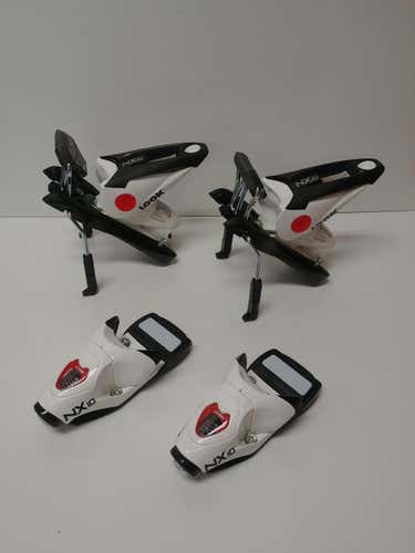 Look 2018 NX 10 B73 Junior Ski Bindings : White Icon : DIN 3-10