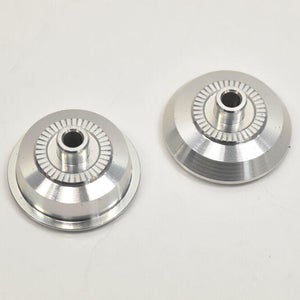 Industry 9 Quick Release Adaptor Caps Silver New Old Stock