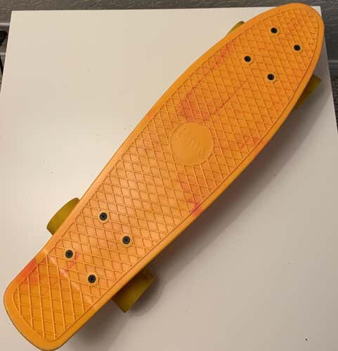 Original Orange Marble Penny Board