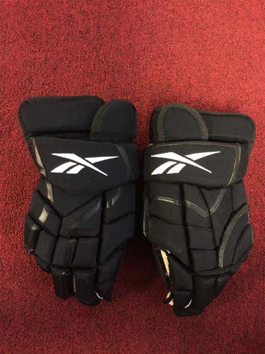 Used Reebok Manchester Monarchs Gloves Size 15” Pro Stock Item#JGL13