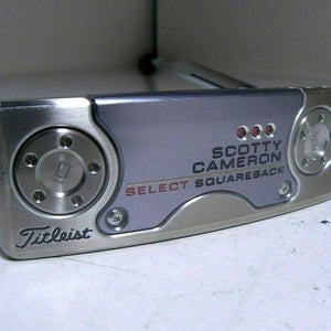Titleist Golf Scotty Cameron 2018 Select Squareback Putter RH 35" MINT