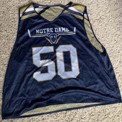 Team Issued Notre Dame Under Armour Reversible