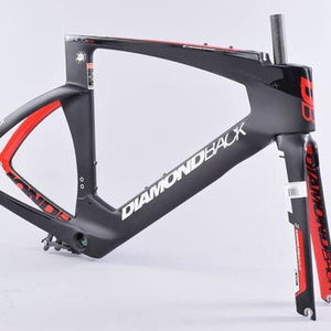 Diamondback Serios Team Carbon Frameset 56cm Large Time Trial Aero Red Black