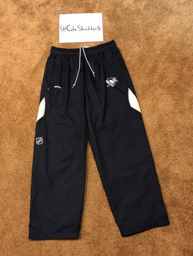 Pittsburgh Penguins Team Issued Warm up Reebok Pants: Size XL