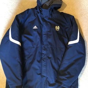 Adidas ND Hockey Team Issued Jacket