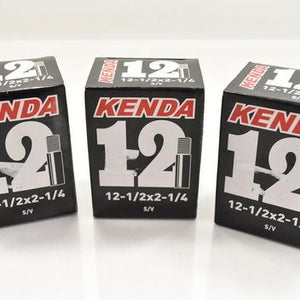 Kenda Inner Tubes 12 1/2 x 2 1/4" Schraeder Valve Bundle of 3 NEW