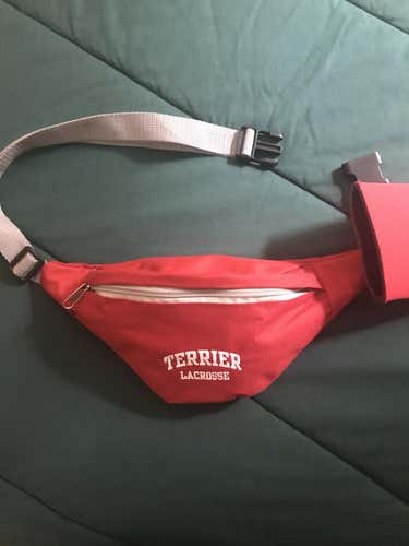 Red Limited Edition BU Lacrosse Fanny Pack