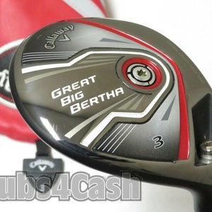 Callaway Great Big Bertha 2015 Fairway 15* 3 Wood ProLaunch Blue Regular  #35286