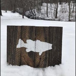 New Handmade Bass Sign