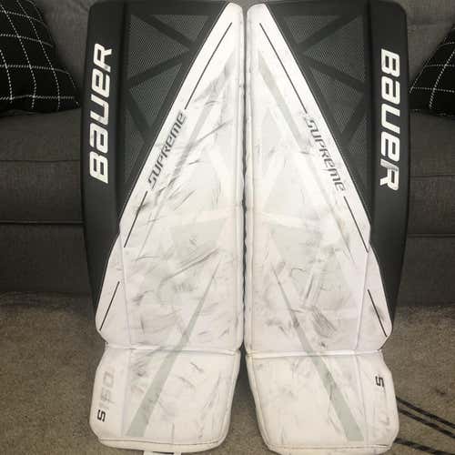 Supreme S150 Goalie Leg Pads Senior