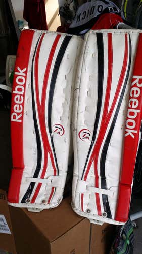 Reebok Premier 4 18K Goalie Leg Pads Senior 34+1