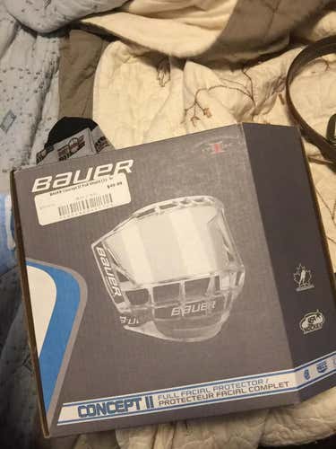 New Bauer Concept 2 Full Shield Cages, Visors & Shields Senior