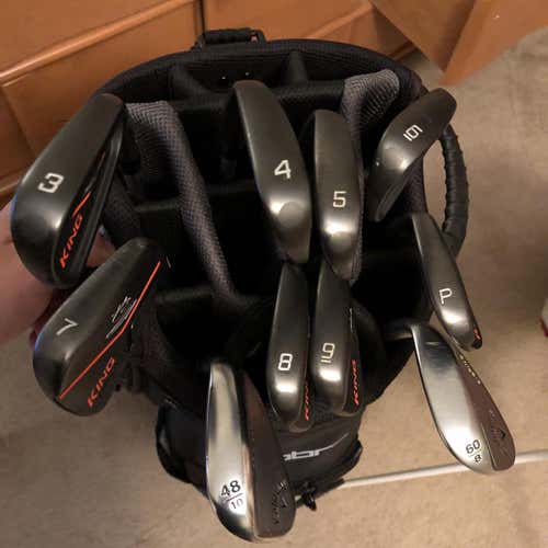 King Forged TEC Iron Set Righty