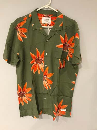 Filthy Flamingo Surf Company Hawaiian Shirt Large Bin3