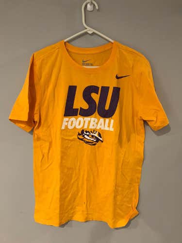 LSU Football Nike T-Shirt Medium Bin3