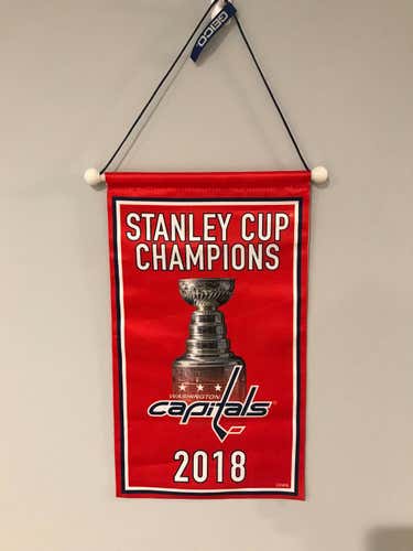 New Washington Capitals 2018 Stanley Cup Championship banner