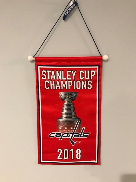 New Washington Capitals 2018 Stanley Cup Championship banner