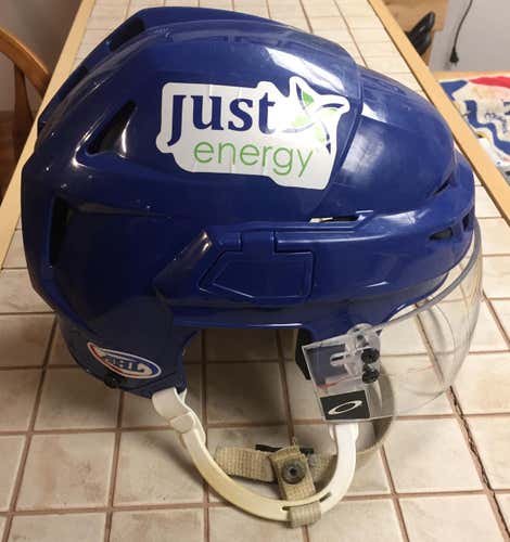 Toronto Marlies AHL CCM Vector V08 Helmet Pro Stock