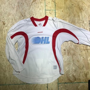 OHL Practice Jersey - White/Red