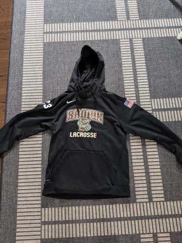 Brown Men's Lacrosse Hoodie