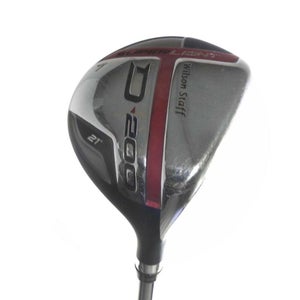 Wilson D200 7-Wood 21* Elements Chrome 49 Stiff Flex Graphite RH +HC