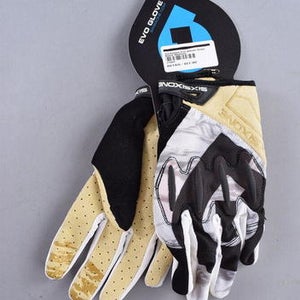 SixSixOne Evo Gloves Medium Gray Black Enduro Downhill MTB Bike BMX Skate