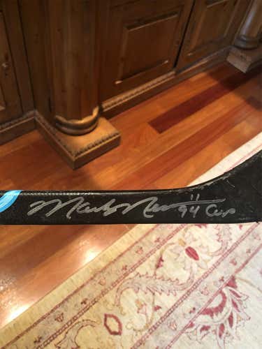 Mark Messier Signed Hockey Stick, Used By Him After Retirement. (willing to negotiate)