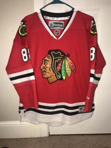Stitched Patrick Kane Youth Hockey Jersey