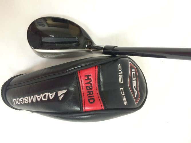 Adams Idea a12 OS 22° 4 Hybrid w/ Head Cover Pro Launch Blue Regular Flex