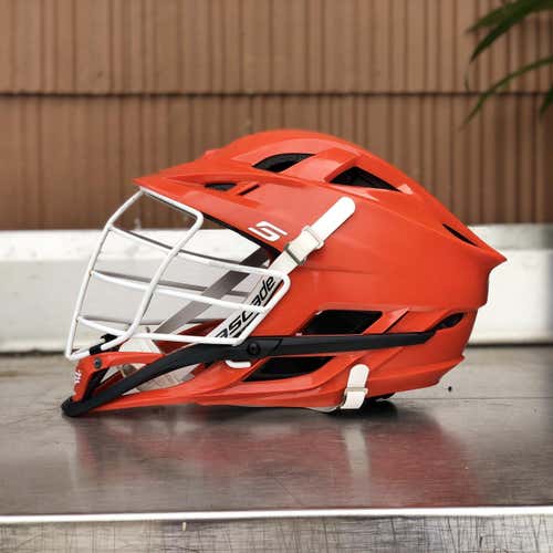 Orange Cascade S Helmet Adult (EXCELLENT CONDITION)