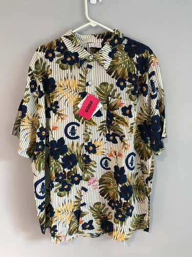 Chicago Cubs Hawaiian Shirt XL Bin4