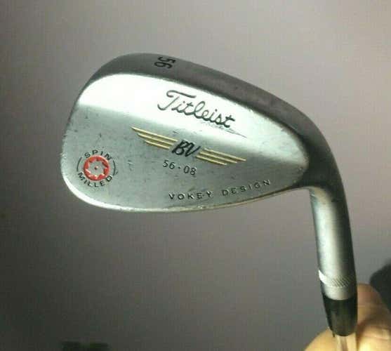 Titleist Spin Milled BV Vokey 56° Sand Wedge - 8 Bounce - Fair Condition - RH