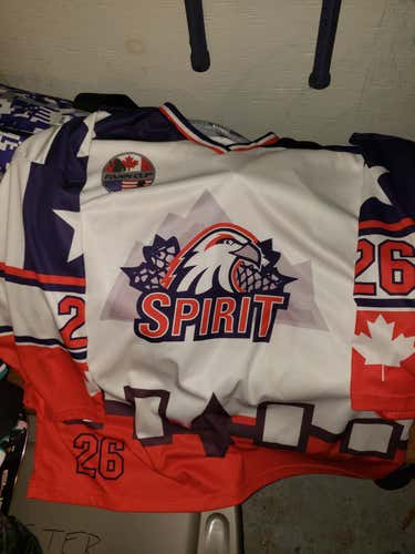 Spirit box lacrosse Jersey #26
