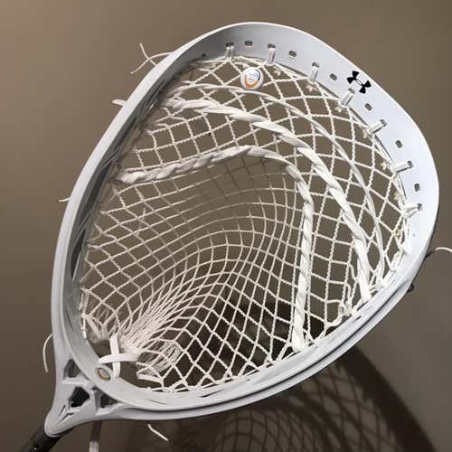 Under Armour Headline Goalie Head String w/ NEW 12D Semisoft Mesh