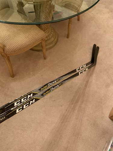 2 Pack- CCM Super Tacks 2.0 Stick Left P30 55 Flex