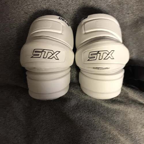 White Stallion Elbow Pads