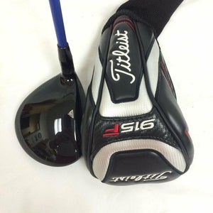 Titleist 915F 15° 3 Fairway Wood w/ Head Cover Mitsubishi Kurokage Stiff Flex