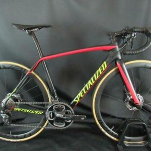 2016 Specialized Tarmac Expert Disc Race Ultegra Roval Carbon Wheels Size: 52cm