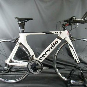 2011 Cervelo P3 Dura-Ace 10 Speed Carbon Tri Bike Shimano Wheels Size: 51cm