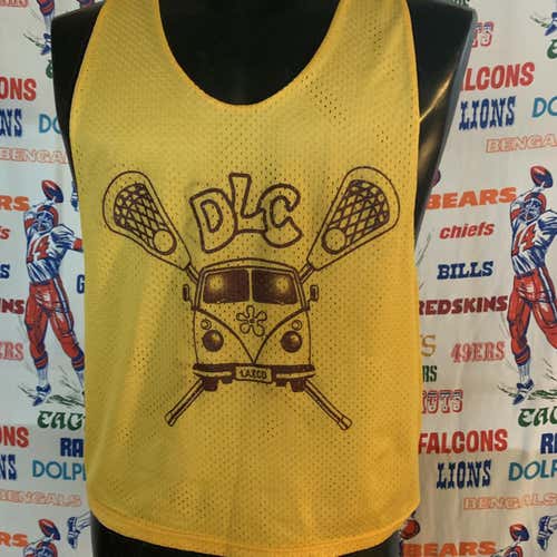 Denver Lacrosse Club VW Bus Reversible Pinnie Youth XL #49